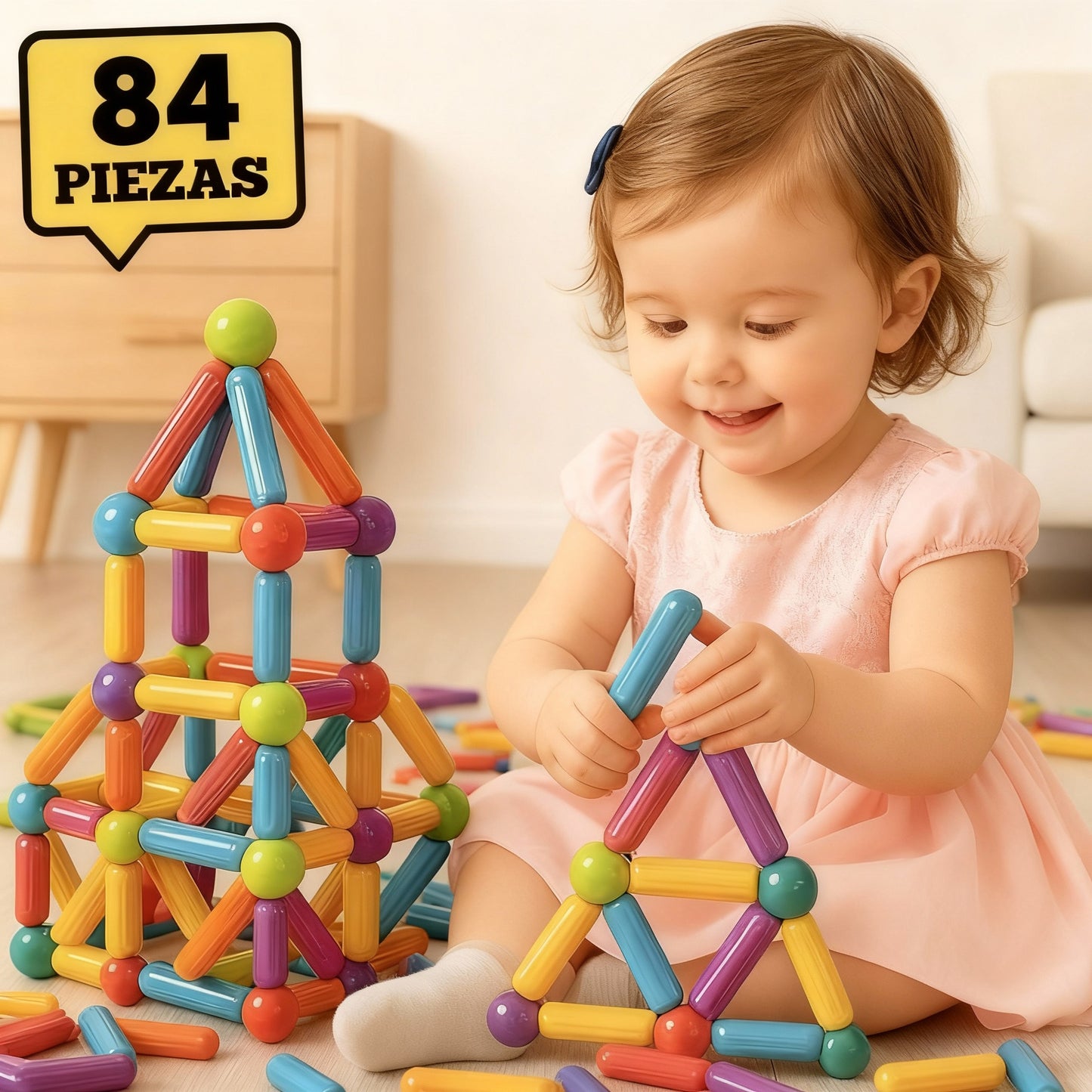 BLOQUES MAGNÉTICOS DIVERTIDOS | MEGA-BLOCK™