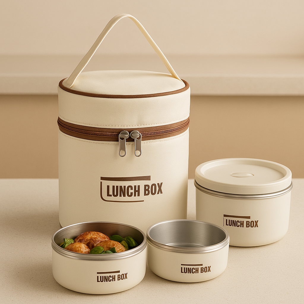 LONCHERA TÉRMICA + 2 ENVASES | LUNCH PRO™