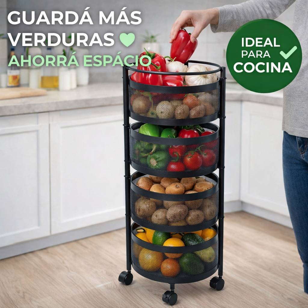 RACK ORGANIZADOR DE VERDURAS | VERTIMAX™