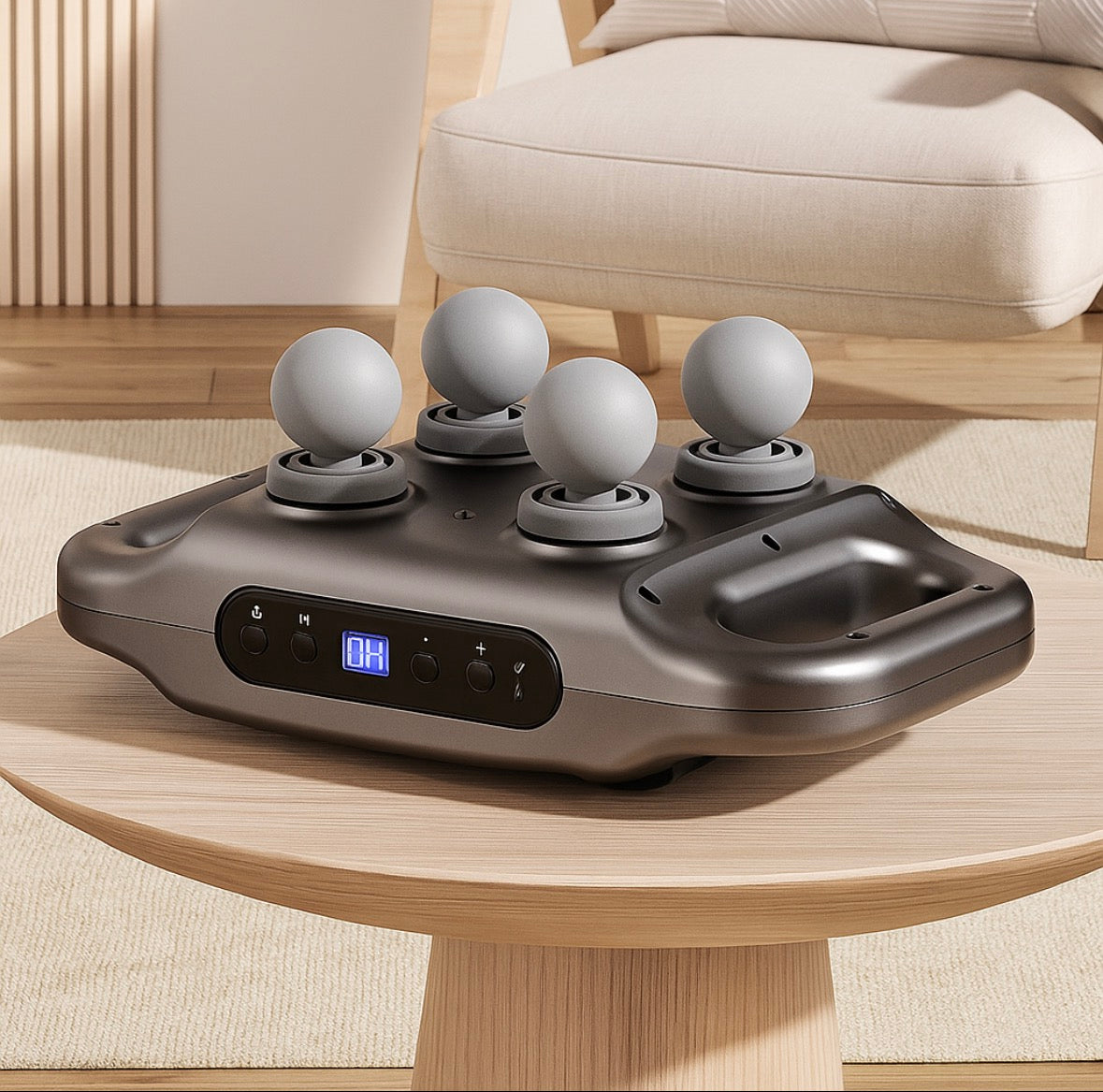 MASAJEADOR MULTIFUNCIONAL 4 CABEZALES | RELAXA™