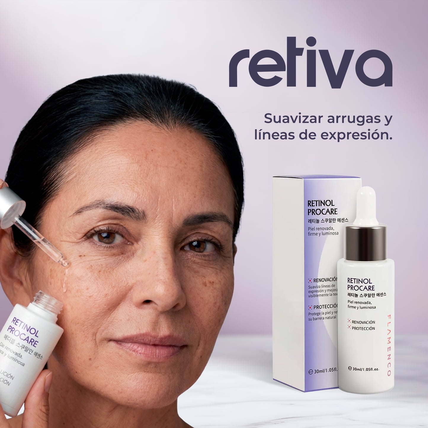 SÉRUM ANTIARRUGAS CON RETINOL | RETIVA™