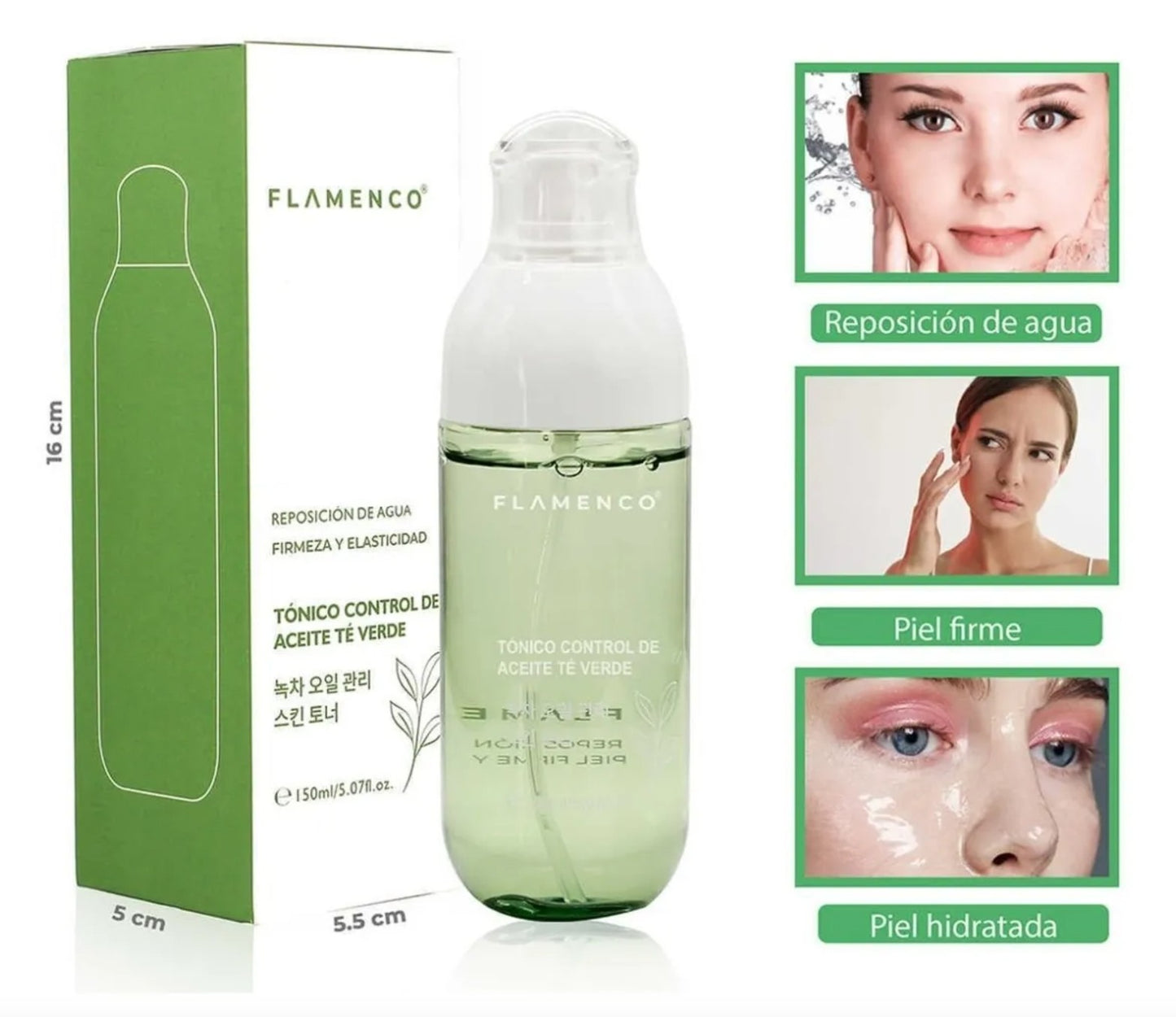 TÓNICO FACIAL CON TÉ VERDE | VITA-GLAM™