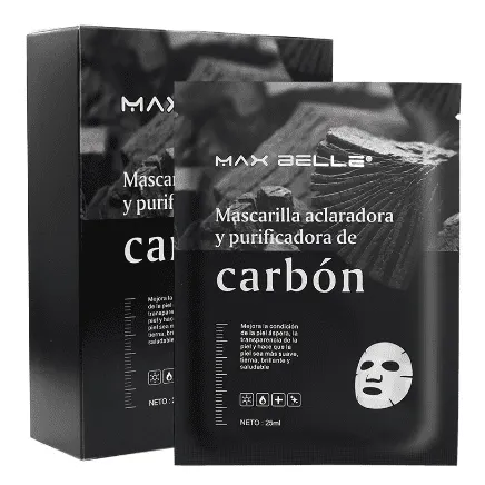 PACK 10 MASCARILLAS FACIALES CON CARBÓN ACTIVADO | PRO-BEAUTY™