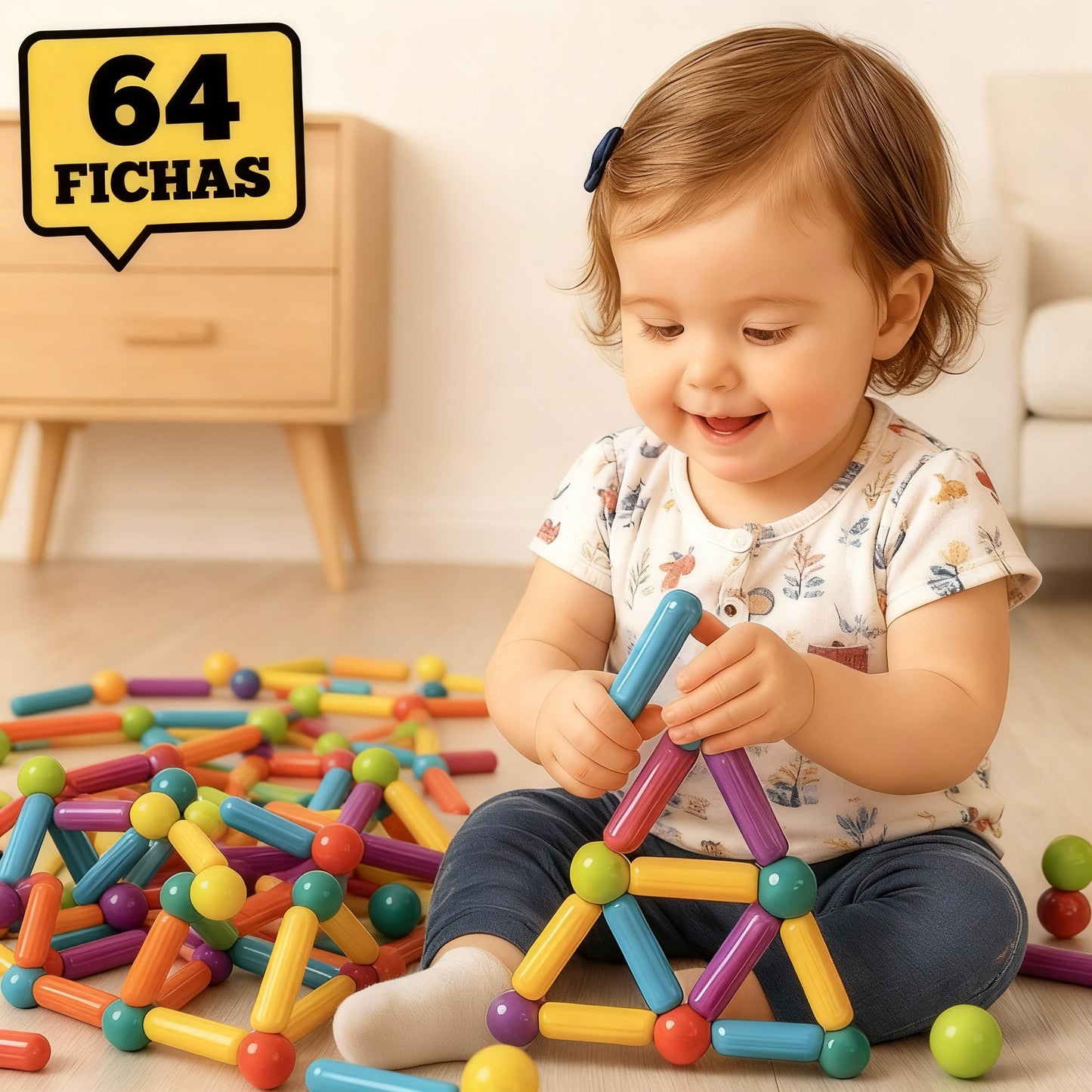 BLOQUES MAGNÉTICOS DIVERTIDOS | MEGA-BLOCK™