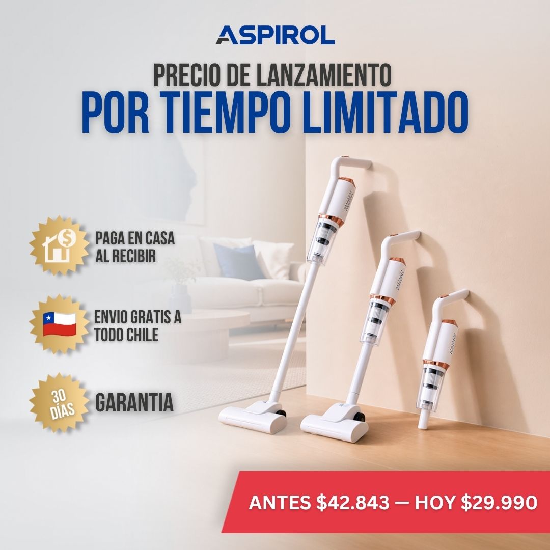ASPIRADORA 3 EN 1 PARA CASA, AUTOS Y MÁS | ASPIROL™