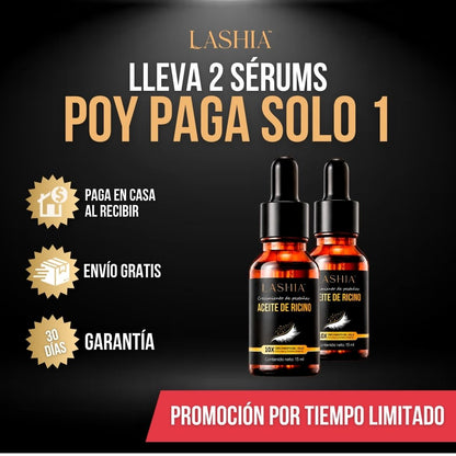 SÉRUM PARA CRECIMIENTO DE PESTAÑAS (LLEVA 2, PAGA 1) | LASHIA™