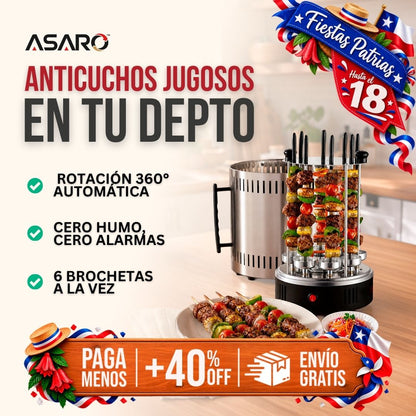 MÁQUINA PARA ANTICUCHOS | ASARO™