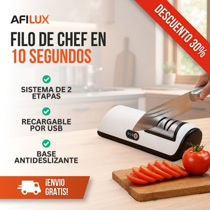 AFILADOR DE CUCHILLOS ELÉCTRICO | AFILUX™