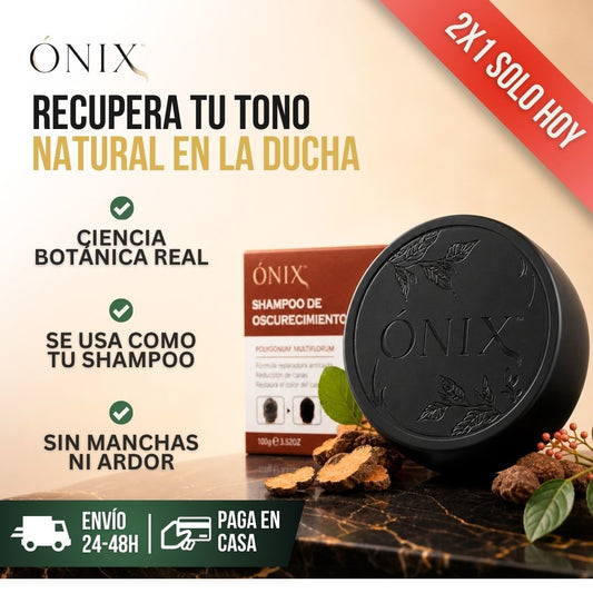 SHAMPOO EN BARRA ANTICANAS (LLEVA 2, PAGA 1) | ÓNIX™