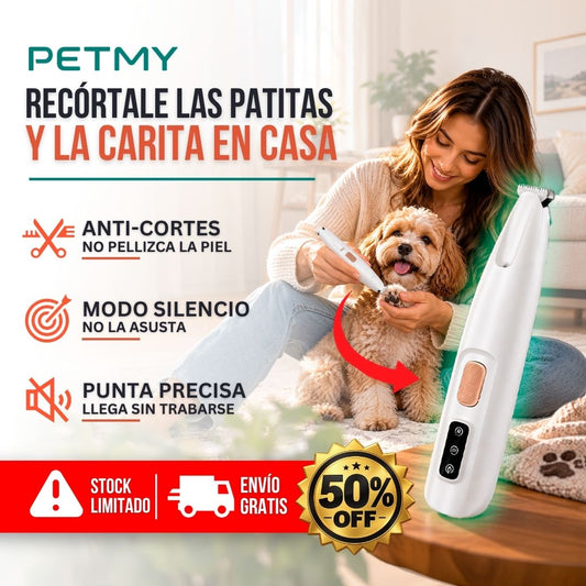 MÁQUINA RECORTADOR DE PELOS PARA MASCOTAS | PETMY™