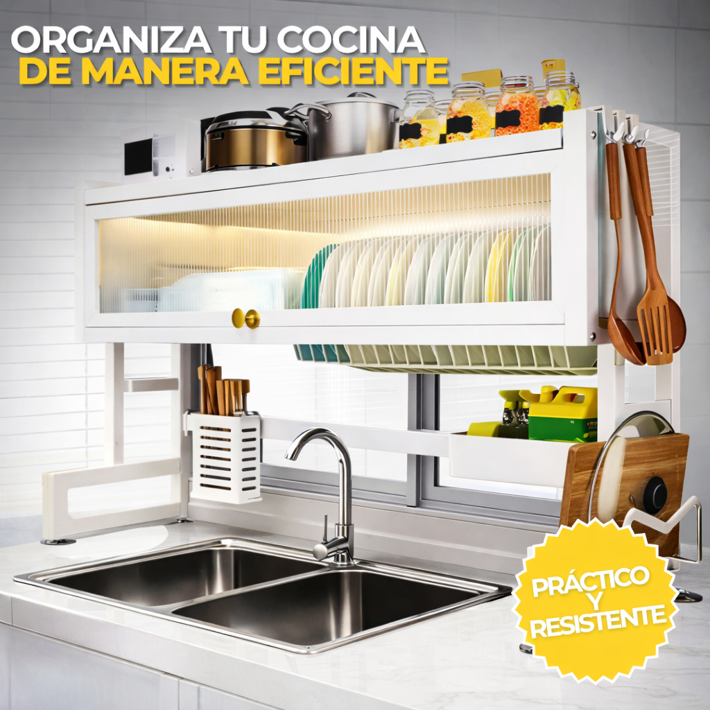 RACK PARA LAVAPLATOS 40x300x130MM | DRENAX™