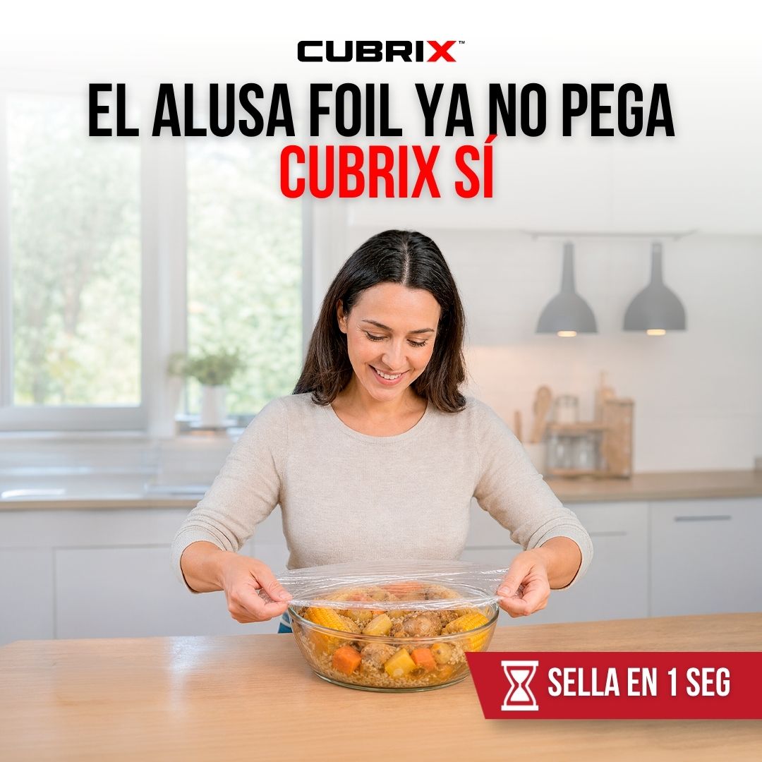 PACK 300 BOLSAS RECUBRE ALIMENTOS |  CUBRIX™