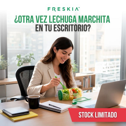 ENVASE PARA ENSALADA CON ALIÑO APARTE · FRESKIA™