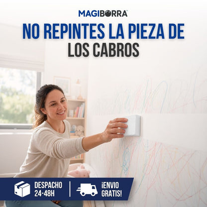 ESPONJA MÁGICA BORRA MANCHAS (LLEVA 3 CAJAS, PAGA SOLO 1) | MAGIBORRA™