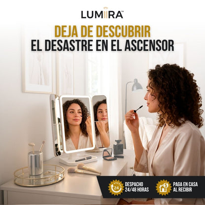 ESPEJO DE MAQUILLAJE LED | LUMIRA™