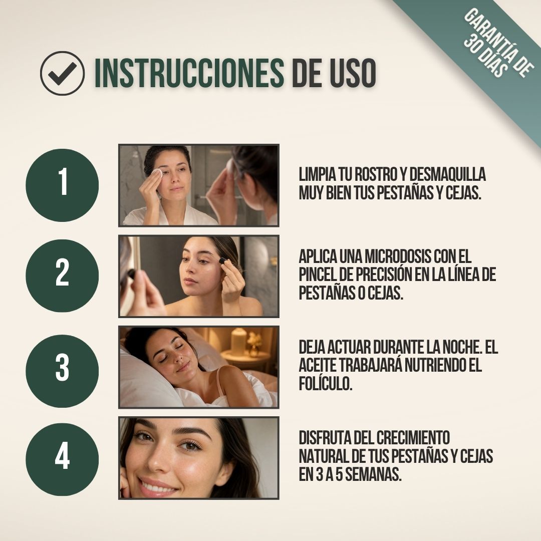 2X1 SÉRUM DE RICINO PARA CRECIMIENTO DE PESTAÑAS | LASHIA™