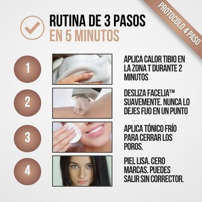 REMOVEDOR DE PUNTOS NEGROS PARA LIMPIEZA FACIAL PROFUNDA | FACELIA™