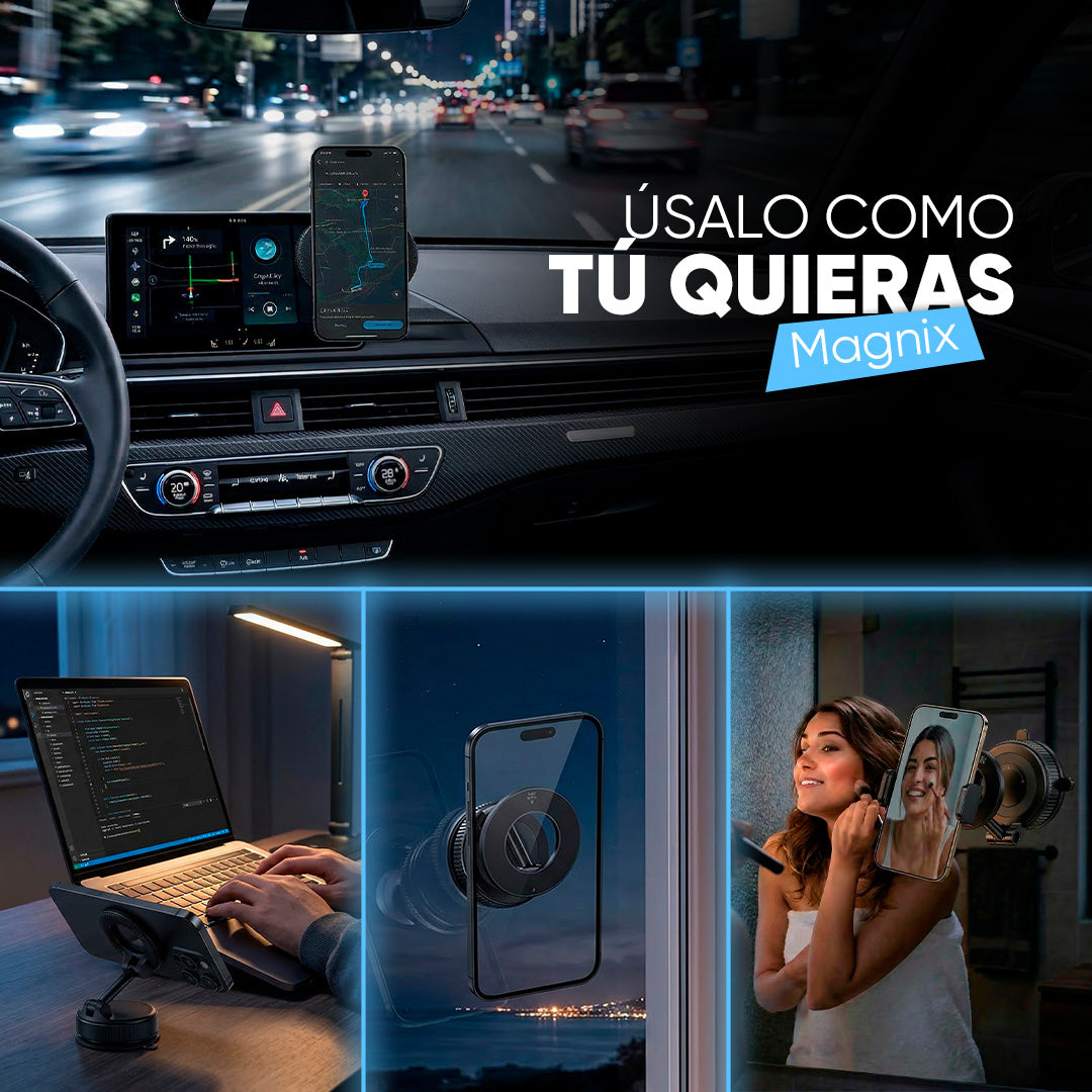 2X1 SOPORTE PARA CELULAR AJUSTABLE | MAGNIX™