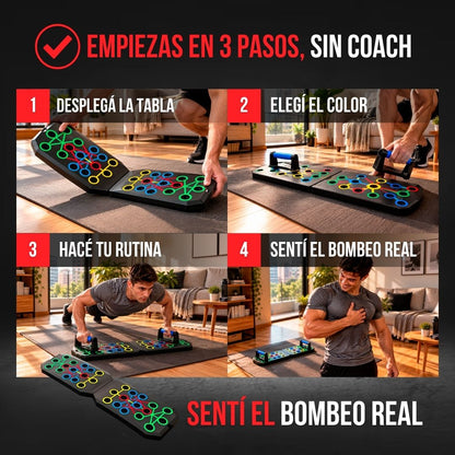 TABLA MULTIFUNCIÓN PARA ENTRENAR EN CASA | GYMPRO™