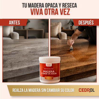 ACEITE PARA NUTRIR MADERA (1 LITRO) | CEDROL™