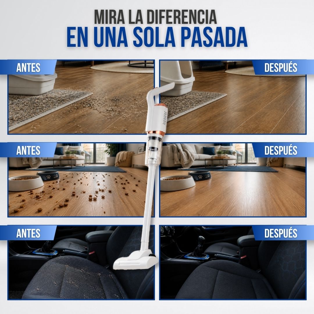 ASPIRADORA 3 EN 1 PARA CASA, AUTOS Y MÁS | ASPIROL™