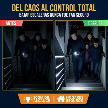 2x1 LINTERNA MAGNÉTICA DE SEGURIDAD | LUMITECH™