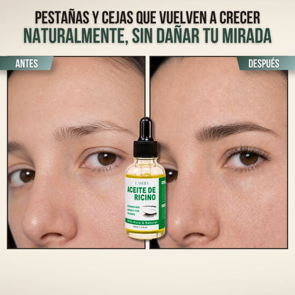 2X1 SÉRUM DE RICINO PARA CRECIMIENTO DE PESTAÑAS | LASHIA™