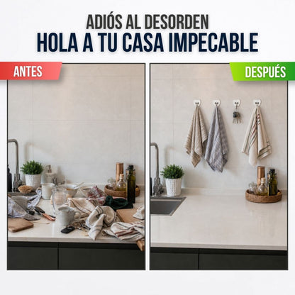 PACK 24 GANCHOS SÚPER ADHERENTES | ADHIX™