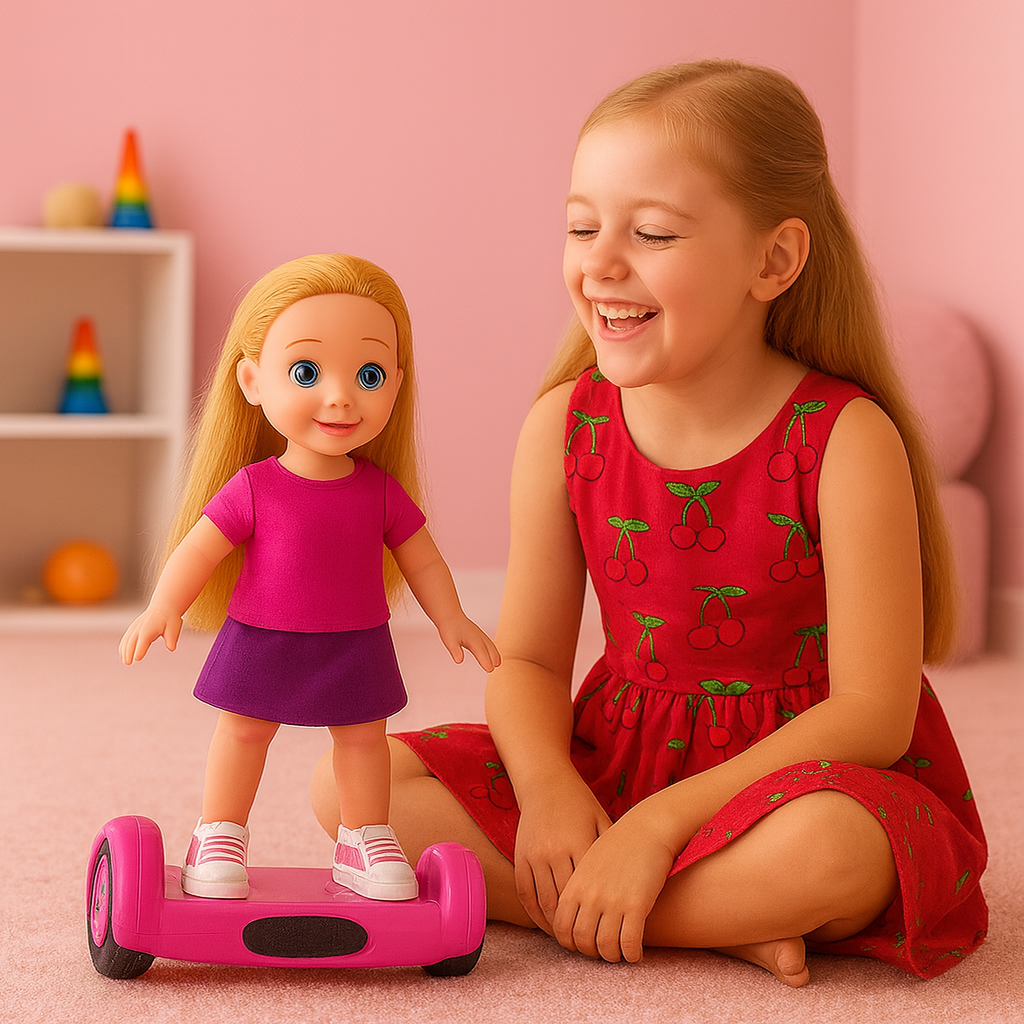 DIVERTIDA MUÑECA PATINADORA  | BELLY™