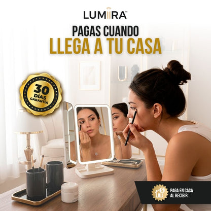 ESPEJO DE MAQUILLAJE LED | LUMIRA™