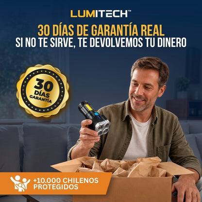 2x1 LINTERNA MAGNÉTICA DE SEGURIDAD | LUMITECH™