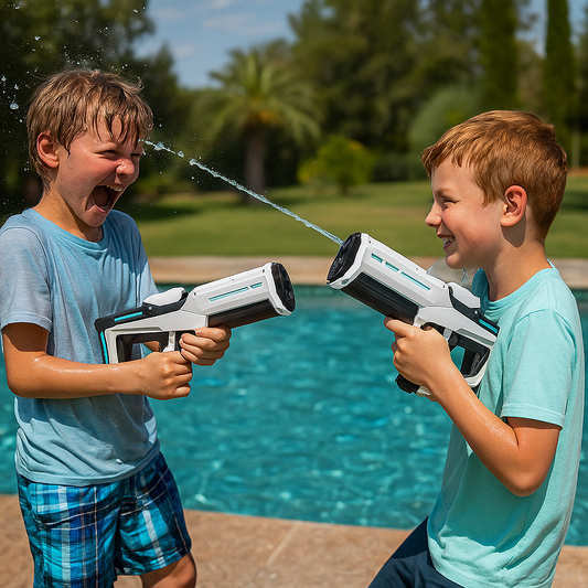 PISTOLA DE AGUA ELÉCTRICA DE AMPLIO ALCANCE | GUNNY™
