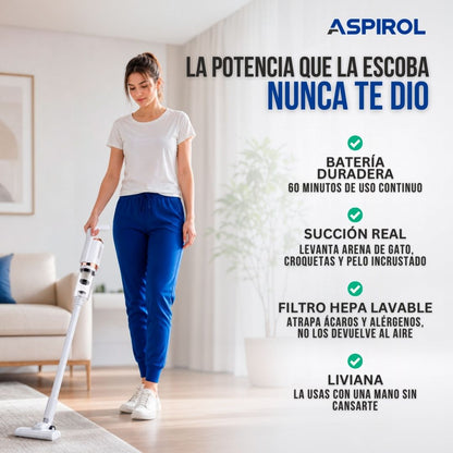 ASPIRADORA 3 EN 1 PARA CASA, AUTOS Y MÁS | ASPIROL™