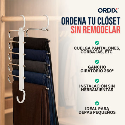 PACK 3 PERCHAS MÁGICAS MULTIFUNCIONALES | ORDIX™