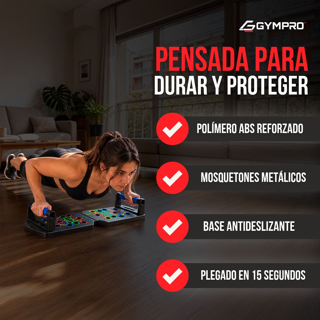 TABLA MULTIFUNCIÓN PARA ENTRENAR EN CASA | GYMPRO™