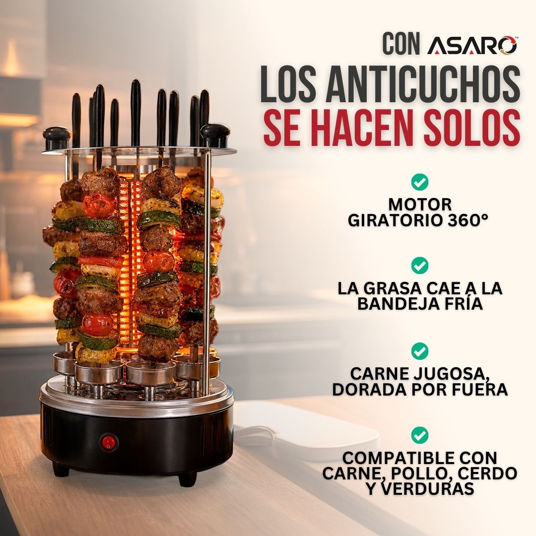 MÁQUINA PARA ANTICUCHOS | ASARO™