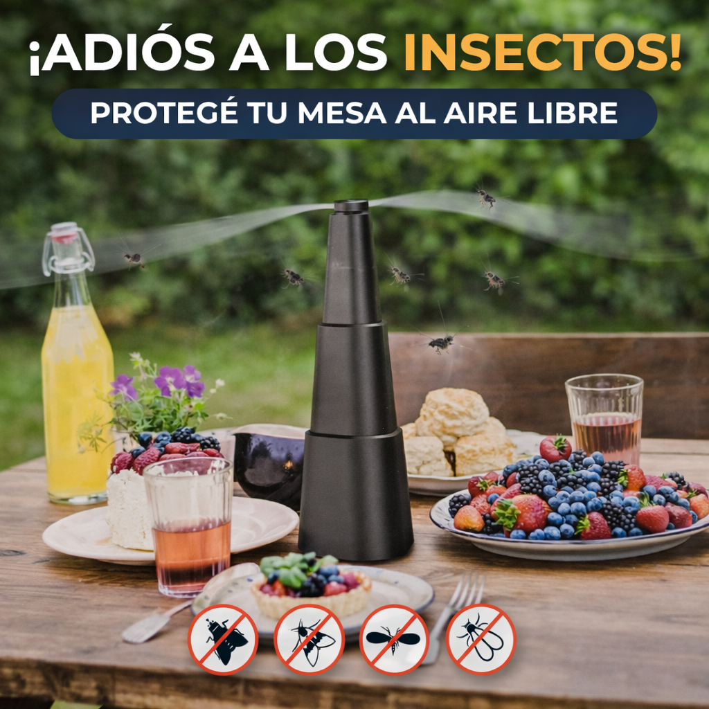 VENTILADOR REPELENTE DE MOSCAS | REPELY™