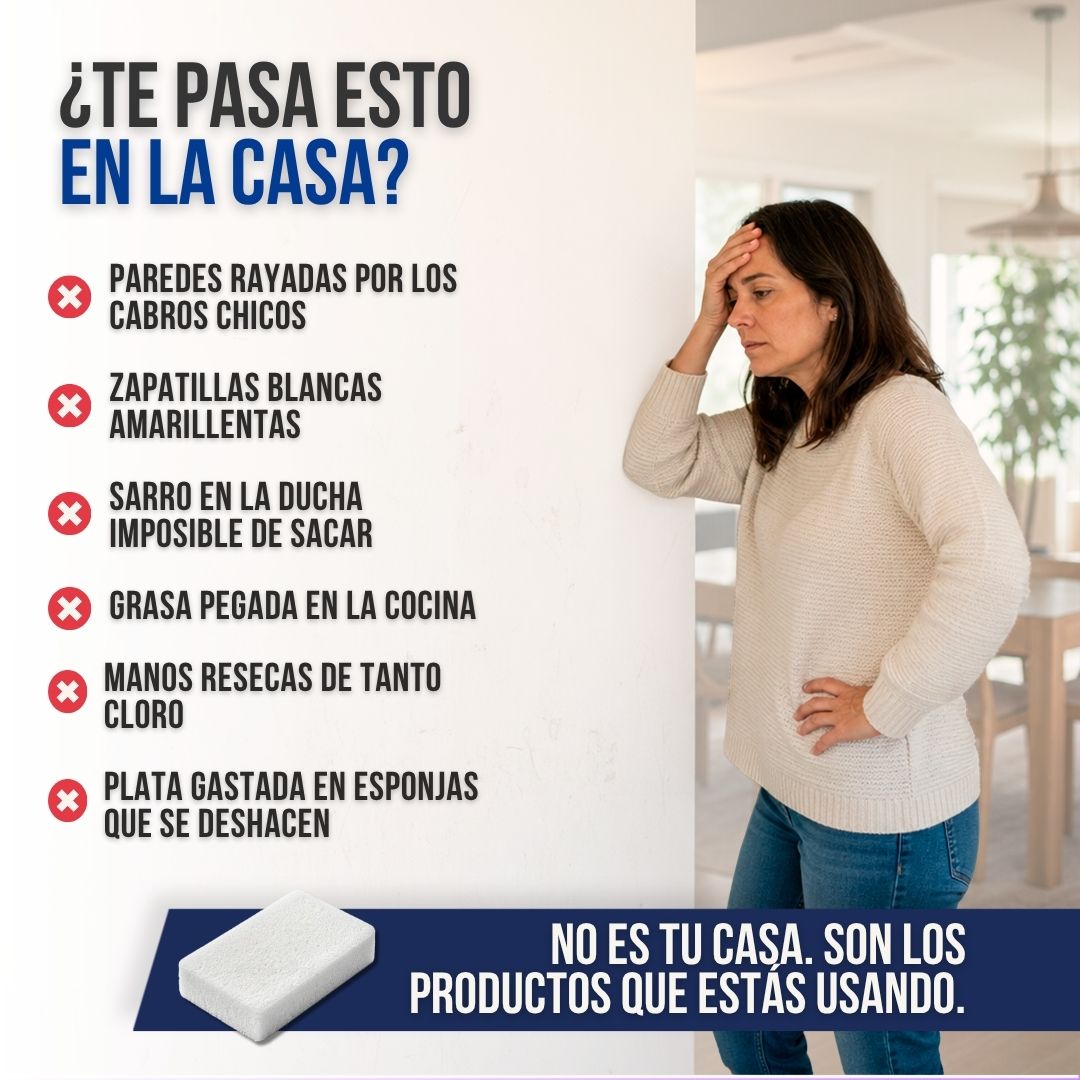 ESPONJA MÁGICA BORRA MANCHAS (LLEVA 3 CAJAS, PAGA SOLO 1) | MAGIBORRA™