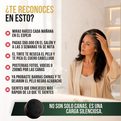 SHAMPOO EN BARRA ANTICANAS (LLEVA 2, PAGA 1) | ÓNIX™