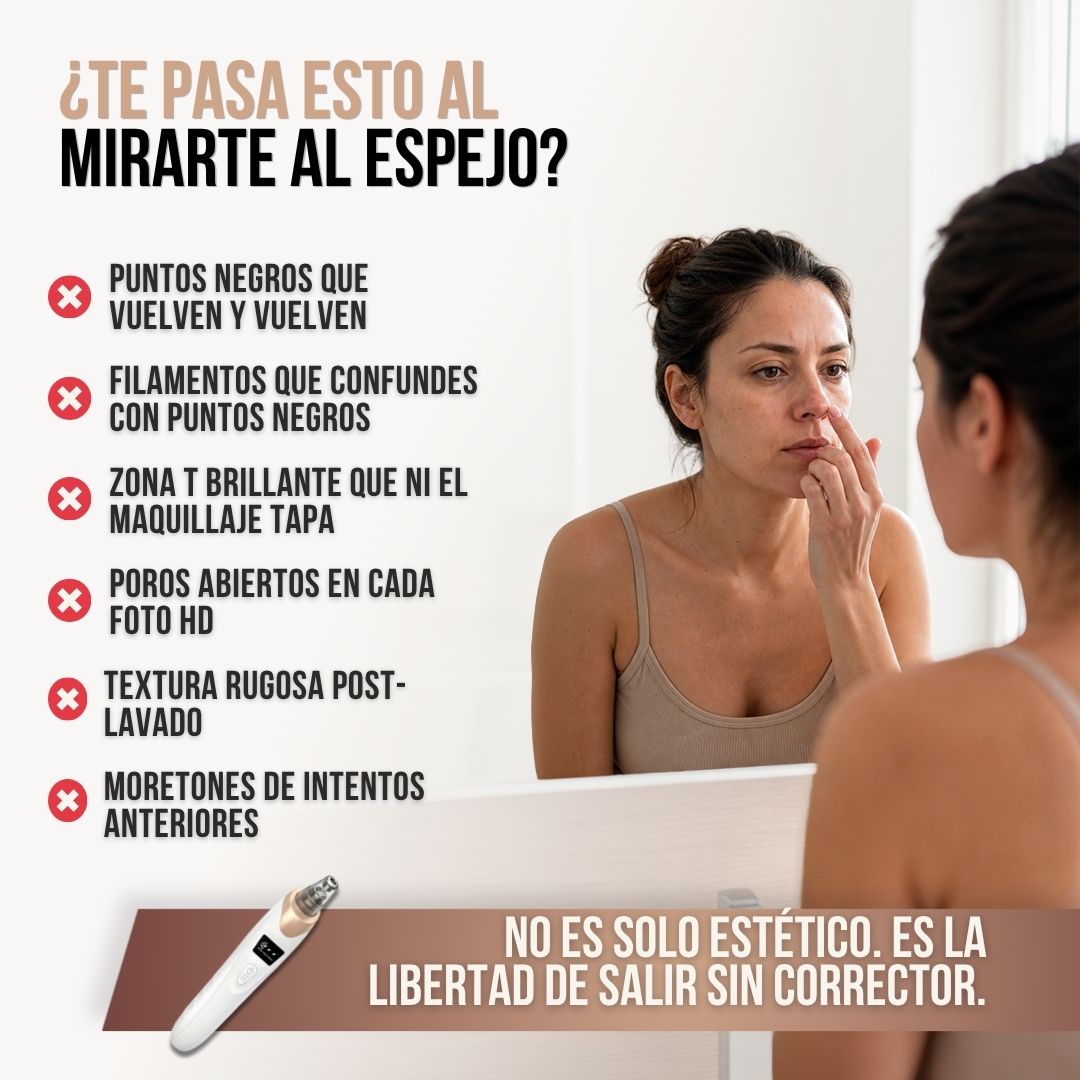 REMOVEDOR DE PUNTOS NEGROS PARA LIMPIEZA FACIAL PROFUNDA | FACELIA™