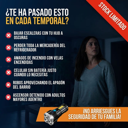 2x1 LINTERNA MAGNÉTICA DE SEGURIDAD | LUMITECH™