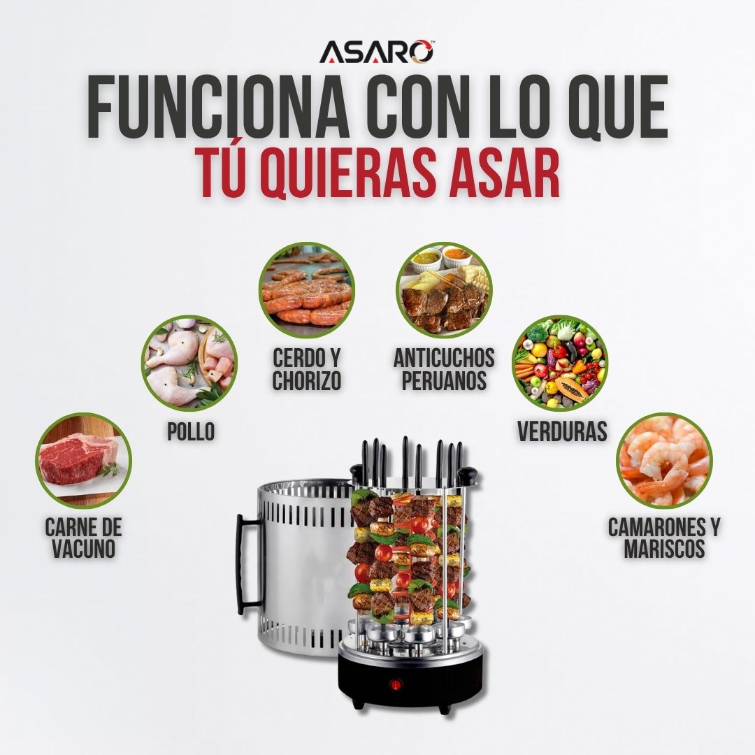 MÁQUINA PARA ANTICUCHOS | ASARO™