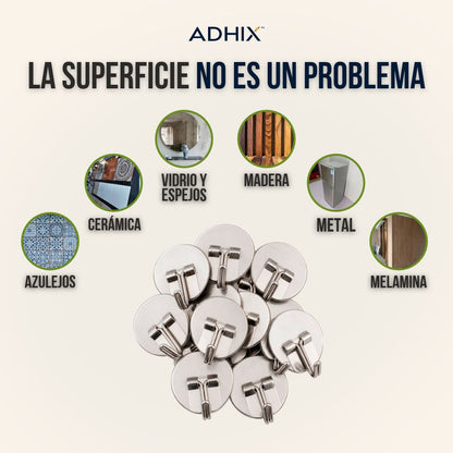 PACK 24 GANCHOS SÚPER ADHERENTES | ADHIX™