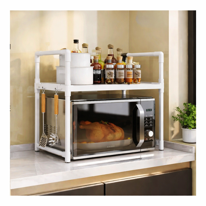 RACK ORGANIZADOR DE MICROONDAS Y COCINA | NIVELA™