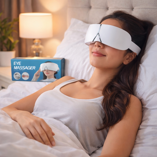 MASAJEADOR OCULAR ANTI-MIGRAÑA Y RELAJACIÓN PROFUNDA | CALMIX™