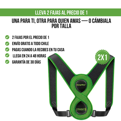 CORRECTOR DE POSTURA QUE ALIVIA (LLEVA 2, PAGA1) | CALMA™