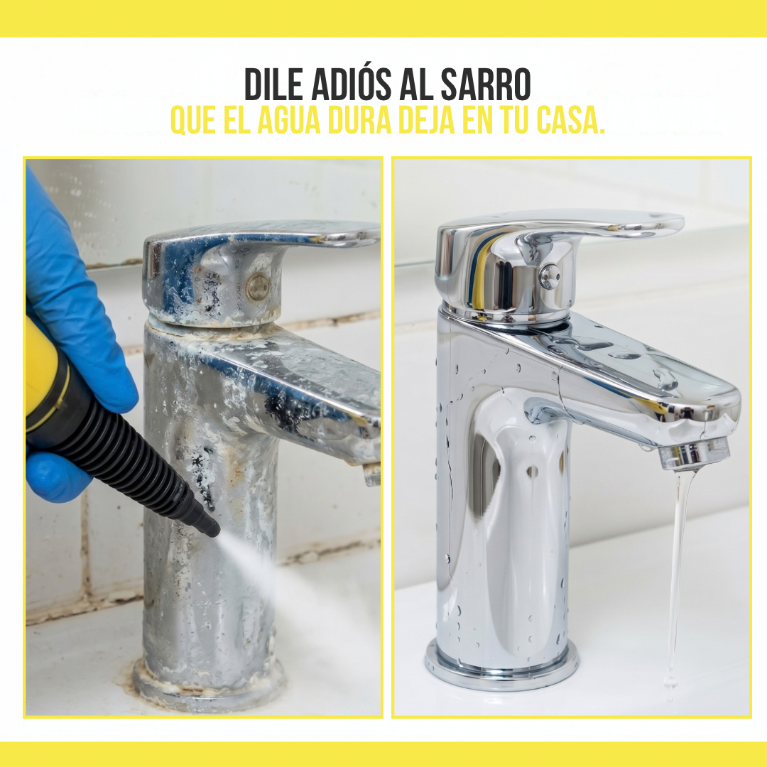 LIMPIADOR A VAPOR EFECTO RÁPIDO Y POTENTE CLEVOX™