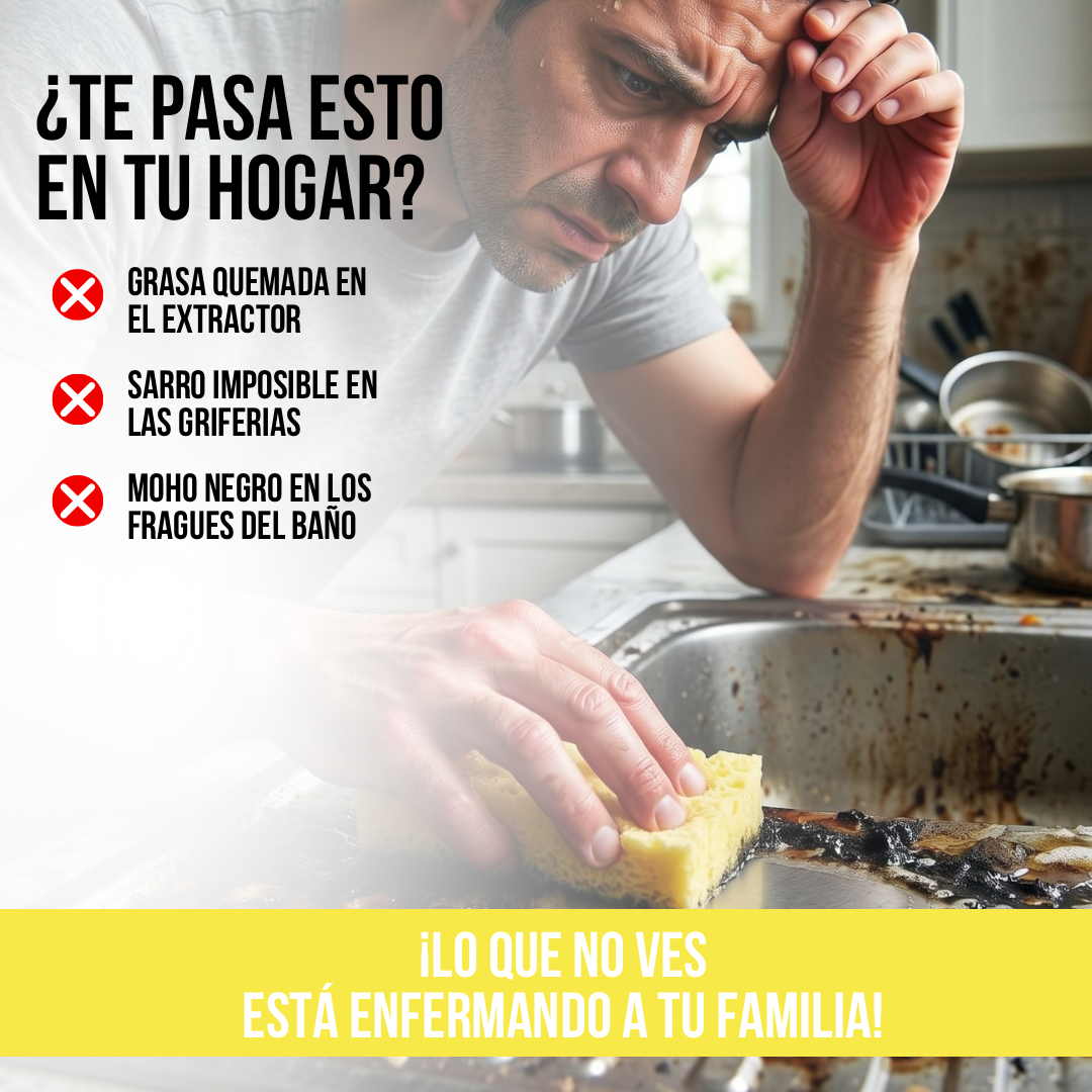 LIMPIADOR A VAPOR EFECTO RÁPIDO Y POTENTE CLEVOX™