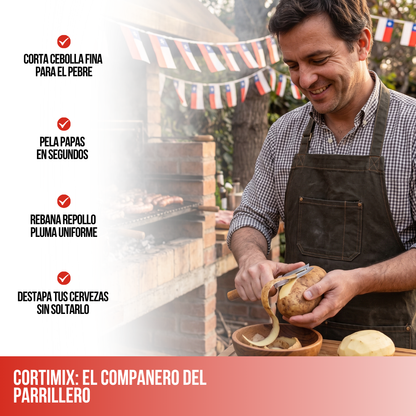 2x1 CUCHILLO MULTIFUNCIONAL CORTIMIX™