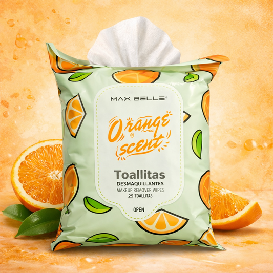 25 TOALLITAS DESMAQUILLANTE DE NARANJA | NARÉ™